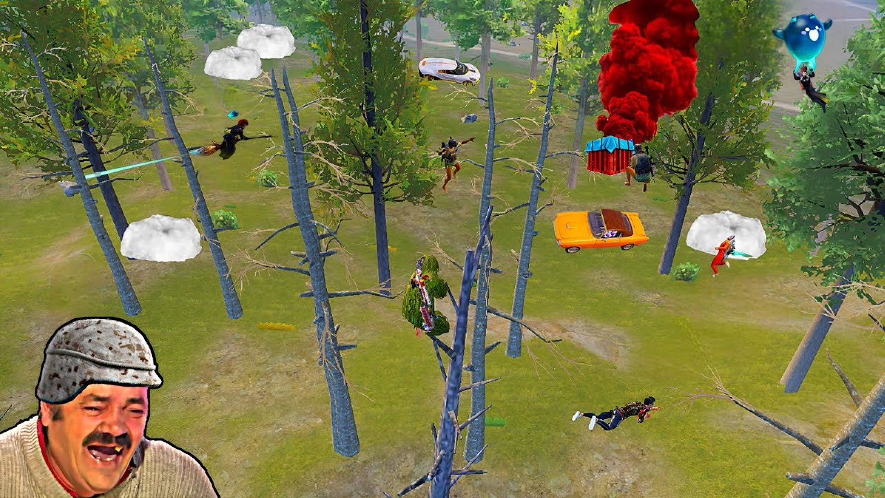 TREE CAMPER 1000 IQ 😱😂 Pubg Mobile Trolling Cutes 🤣