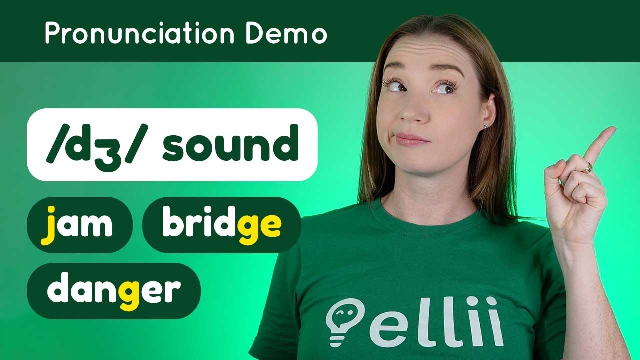 Pronouncing /dʒ/ – English Pronunciation Lesson (Part 1)