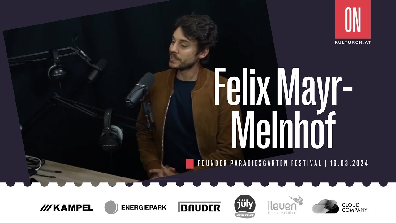 Felix Mayr-Melnhof im Kultur Talk mit Thomas Mayer