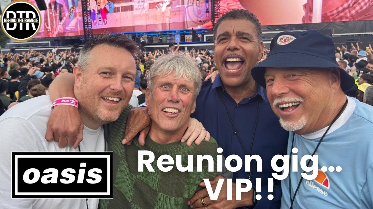 OASIS Reunion Gig… VIP!!