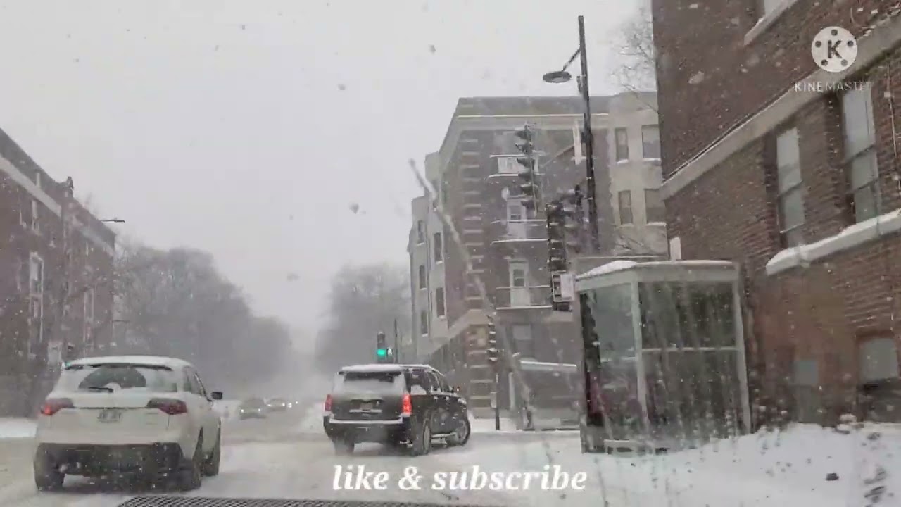 Day 2 SnowStorm (morning) Montreal, QC February 19, 2022 #snowstorm2022