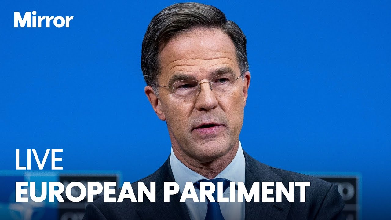 LIVE: NATO chief Mark Rutte appears before European Parliament in Brussels