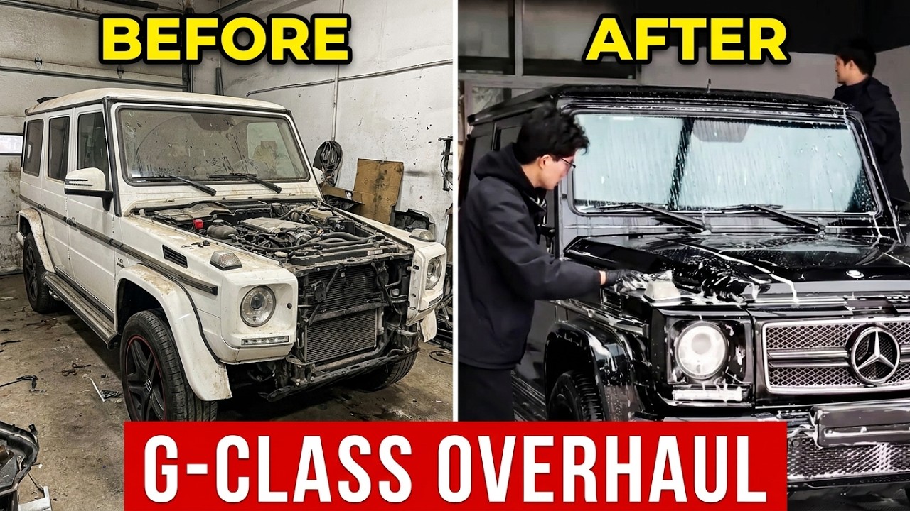 Капитальный ремонт Mercedes-Benz G-класса.