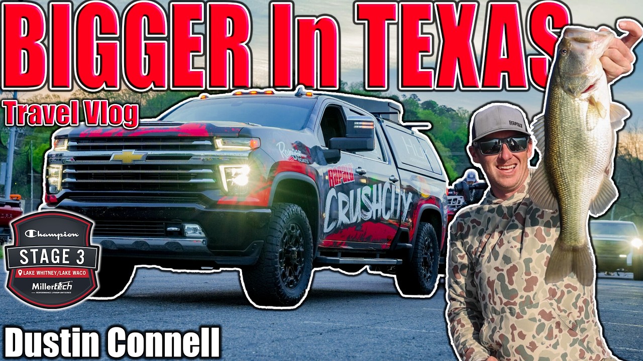 The Texas Swing - MLF Stage 3 Whitney and Waco - Travel Vlog