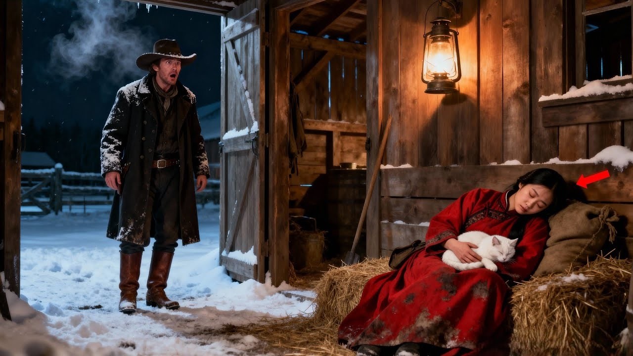 Widowed Rancher Found A Chinese Widow Living in A Barn... Next Morning, He Moved Her into a His Home