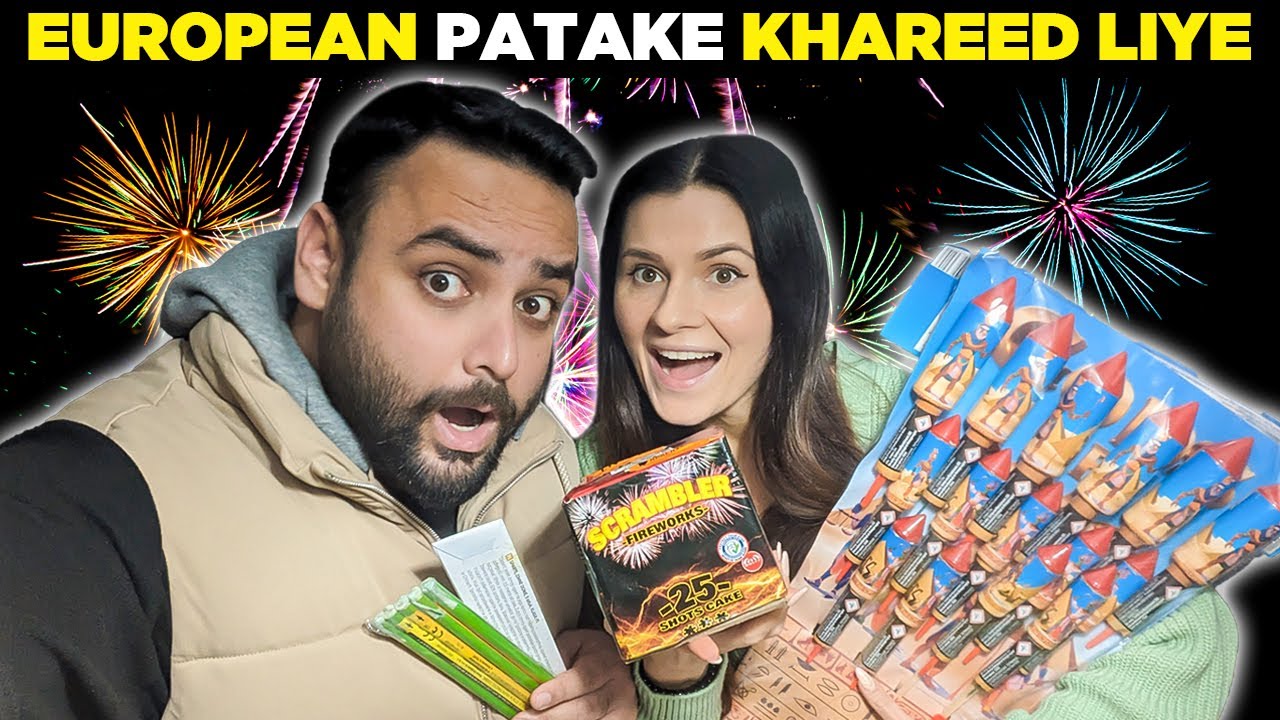 Buying European Firecrackers For Diwali