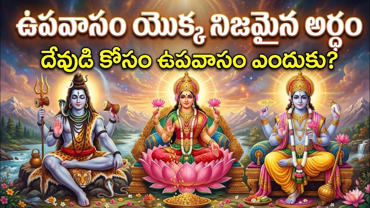 ఉపవాసం నిజమైన మహత్యం ఏమిటి? శివుడు పరీక్షించిన భక్తుడి కథ పరమశివుడు ఉపవాస మహత్యం