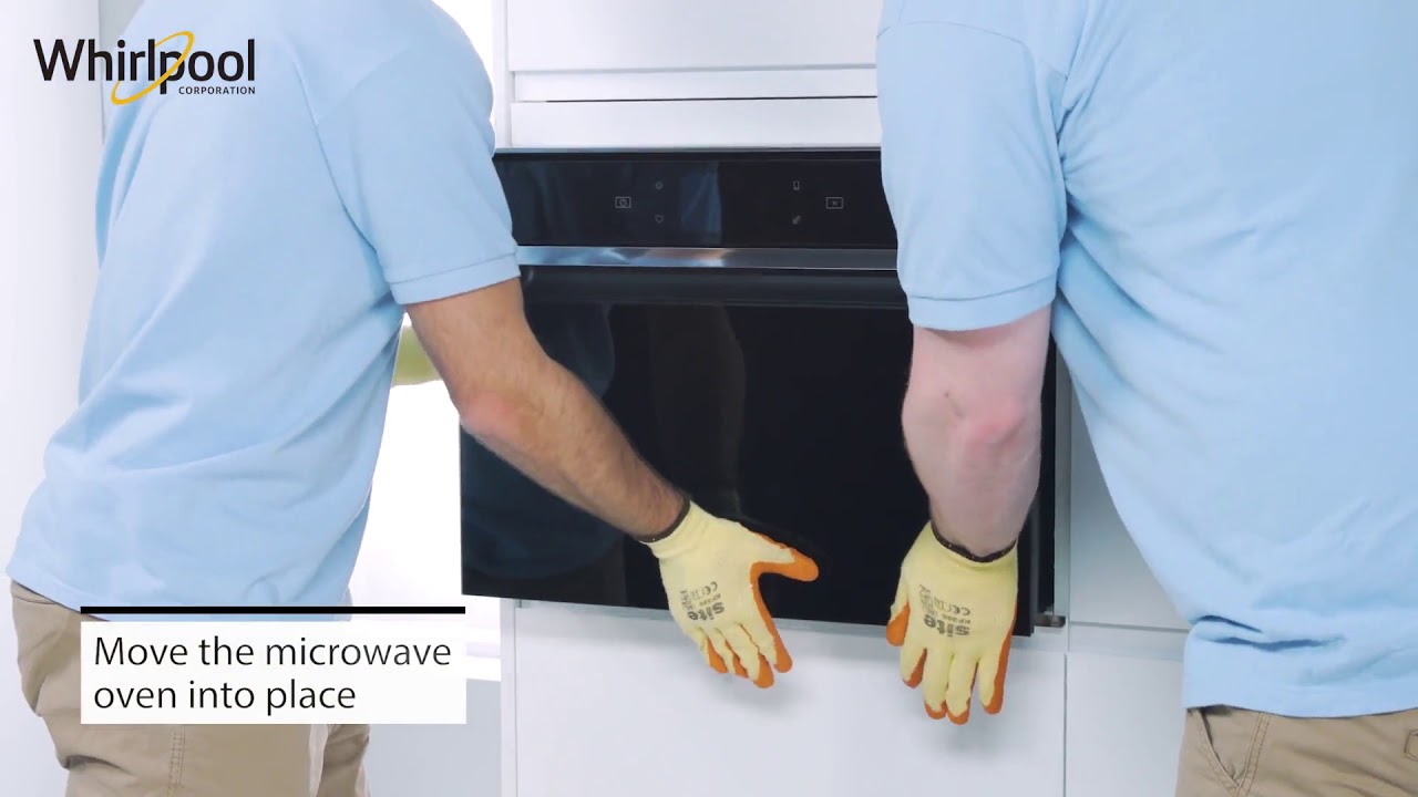 How to: Install a Hotpoint built-in microwave