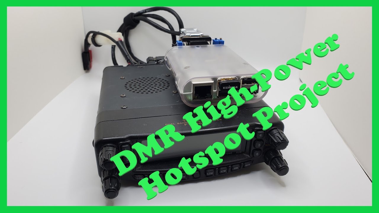 Проект мощной точки доступа DMR с платой STM32 DVM