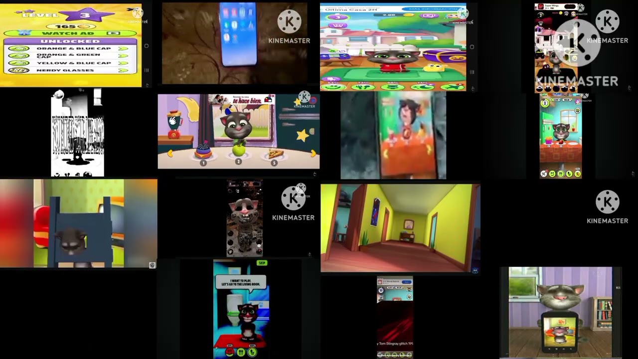 16 Creepypasta Videos Upcoming Jumpscares Talking Tom Played All at Once 2