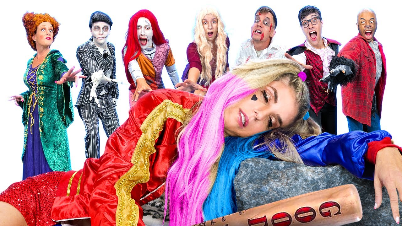 Giant Game of Clue in Haunted House