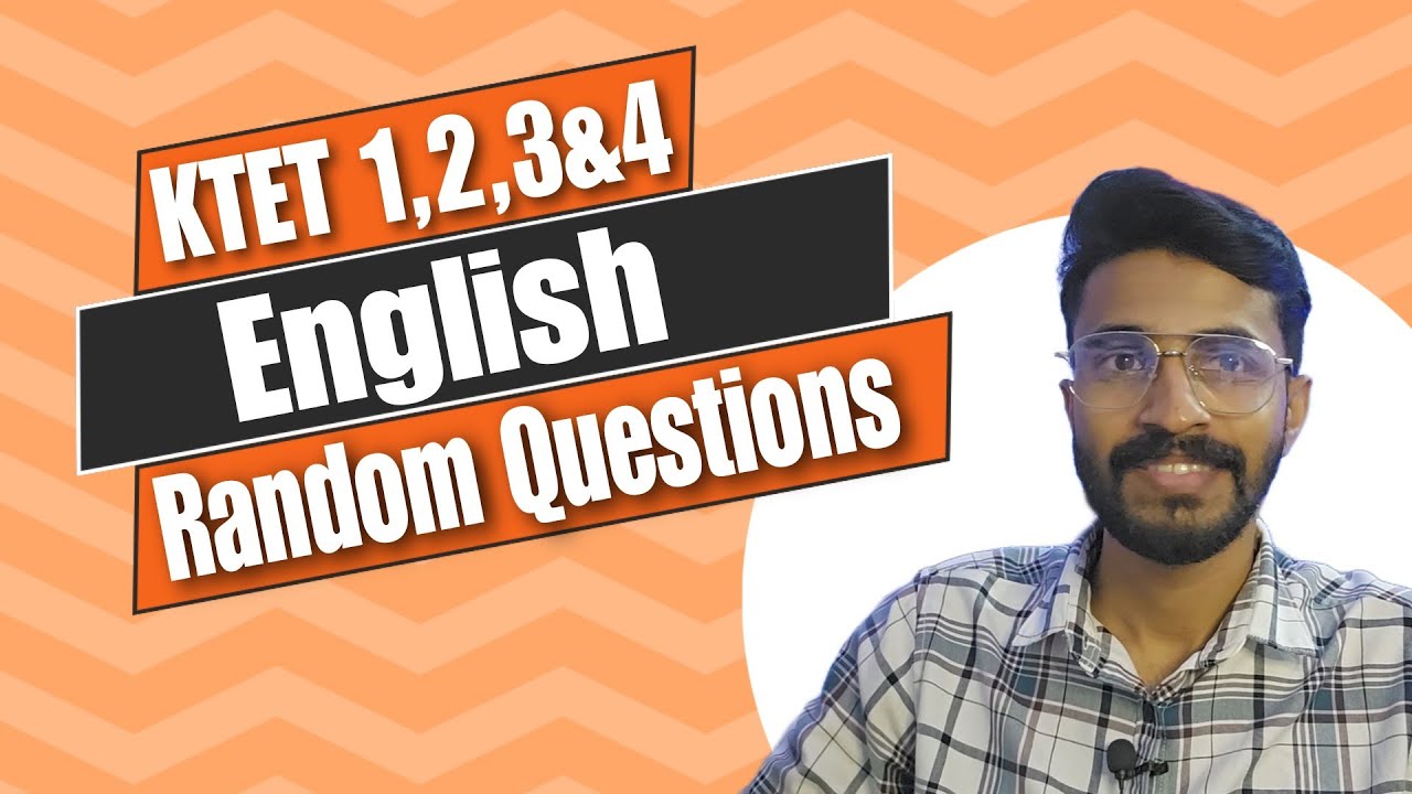 KTET Category 1,2,3,4 / English TOP LEVEL QUESTIONS / Answer within seconds/LET'S CRACK ENGLISH