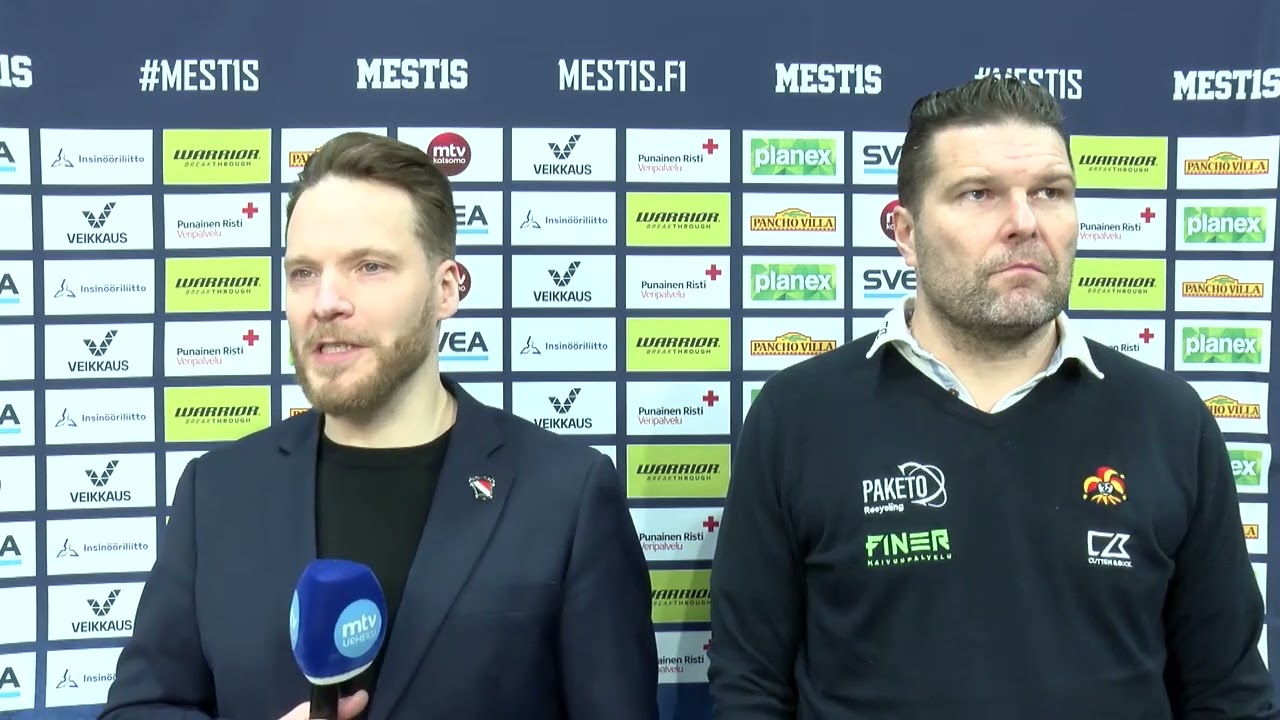 Valmentajahaastattelut: Jokerit - Kiekko-Pojat 6.3.2026