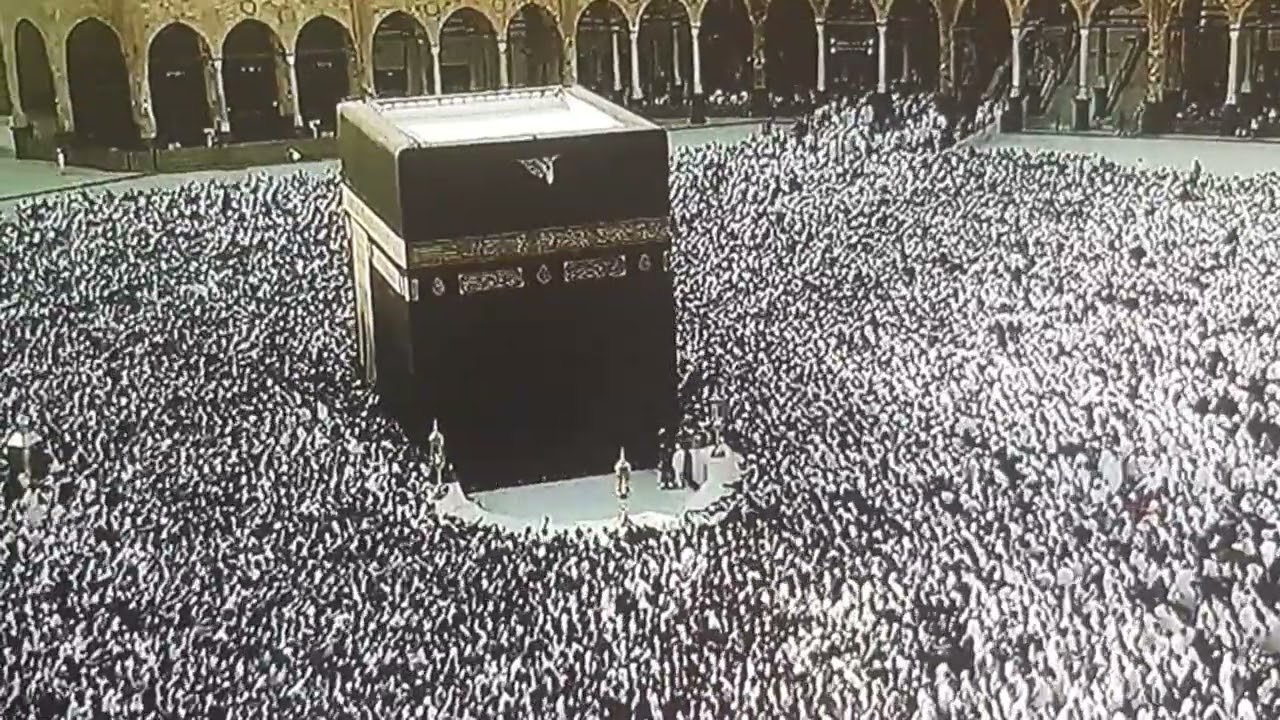 ماشاء الله تبارك الرحمن صورة مباشرة من مكة المكرمة  يآرب لا تحرمنا من زيارته 