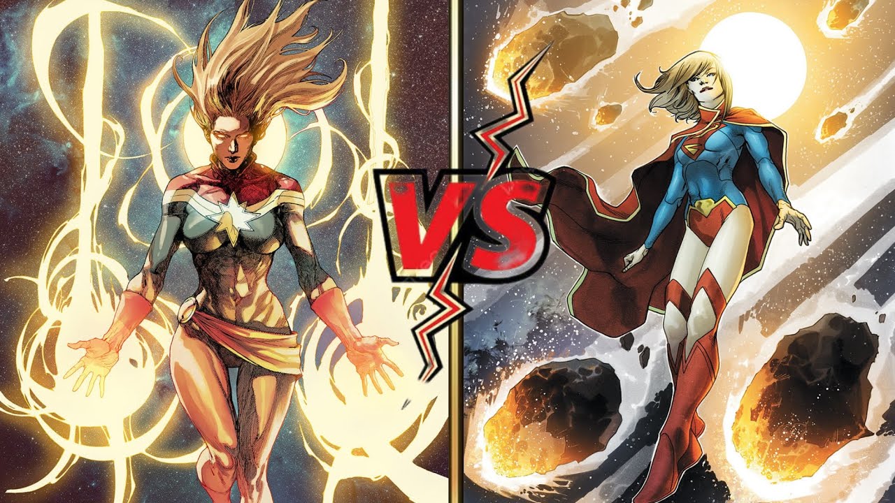 Captain Marvel vs Supergirl