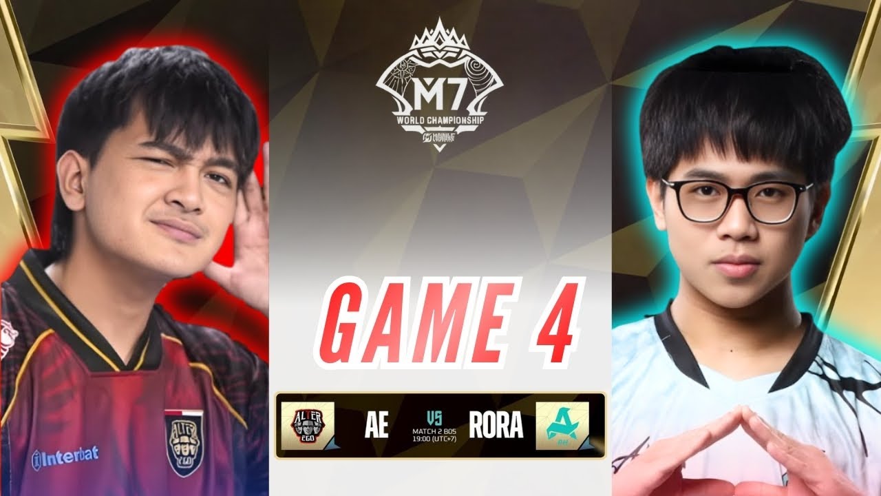 ALTER EGO vs AURORA PH | GAME 4 M7 KNOCKOUT STAGE DAY 2 #mlbb #mlbbcreatorcamp #m7 #mpl