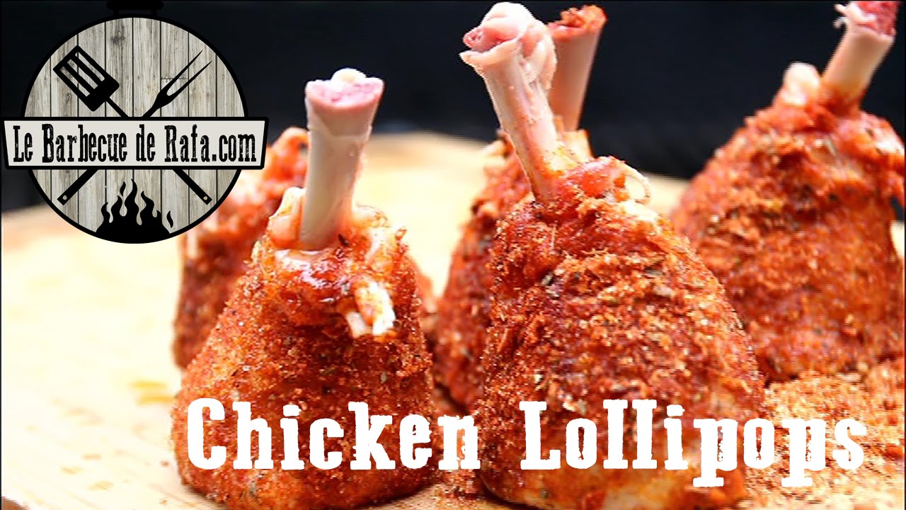 Chicken Lollipops au barbecue