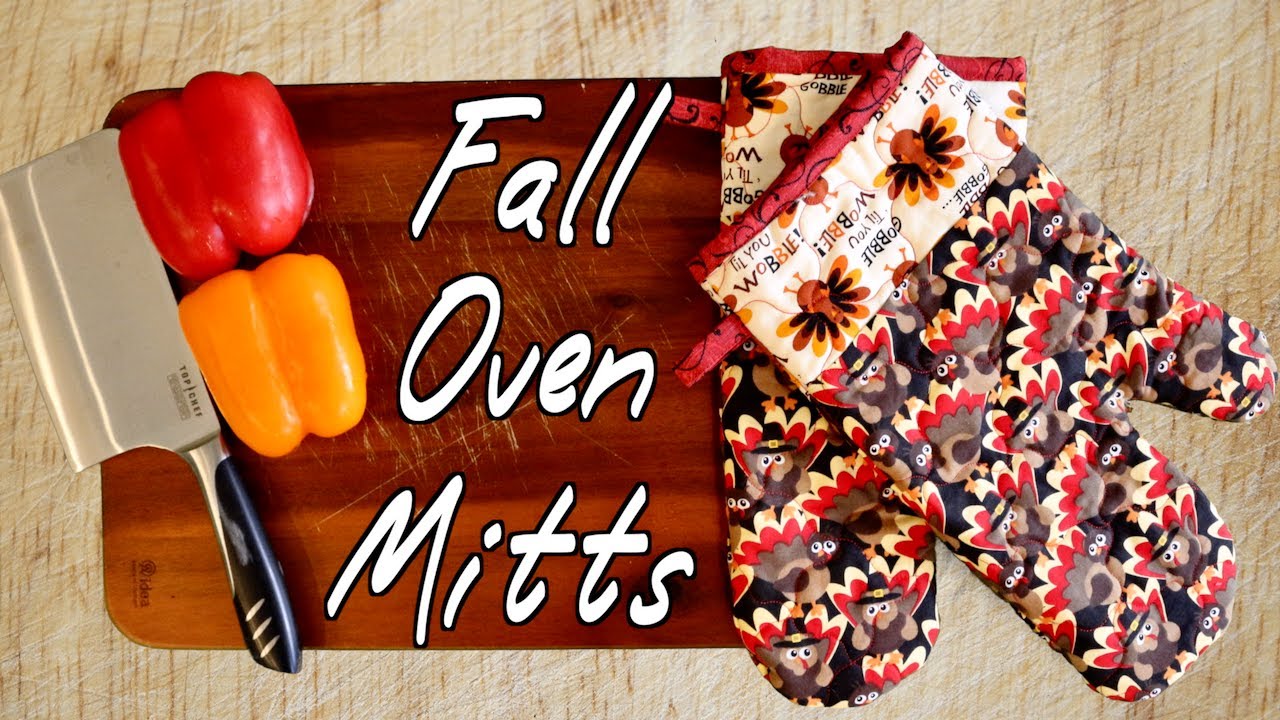 Fall Oven Mitts | The Sewing Room Channel