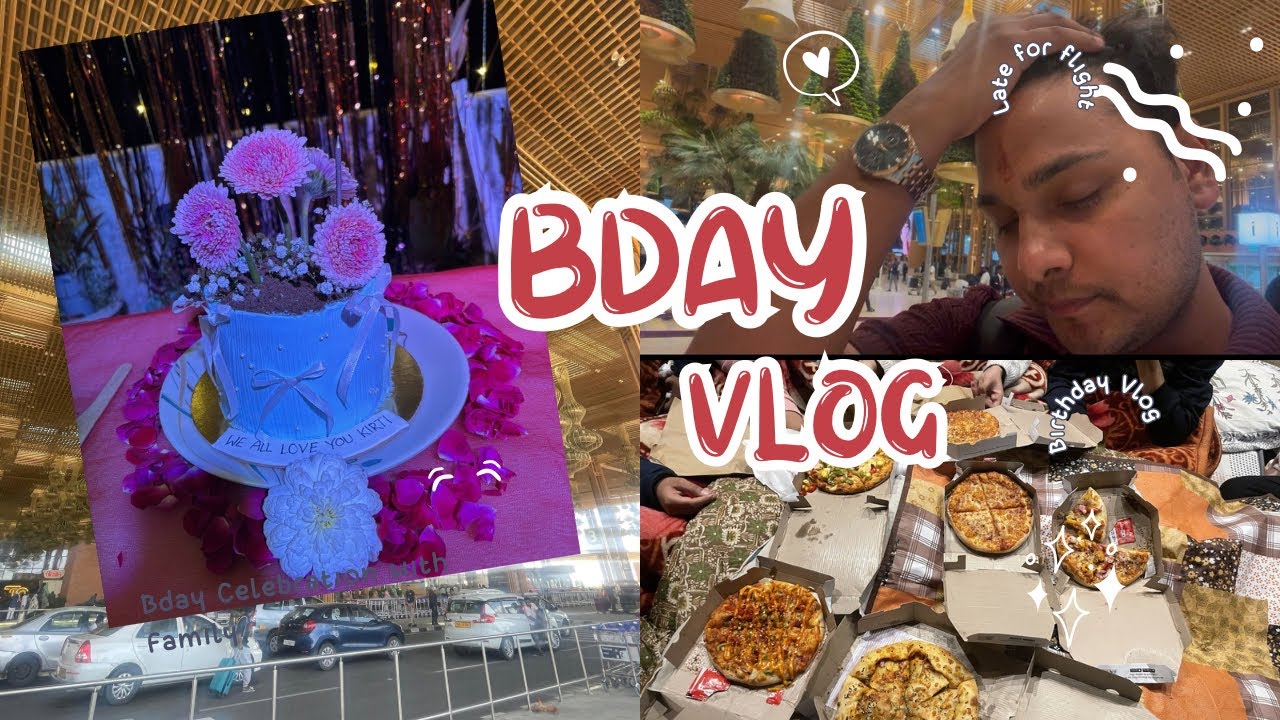 Birthday Vlog 🎂 | Back to Pink City Jaipur + Late Night Pizza Party 🍕