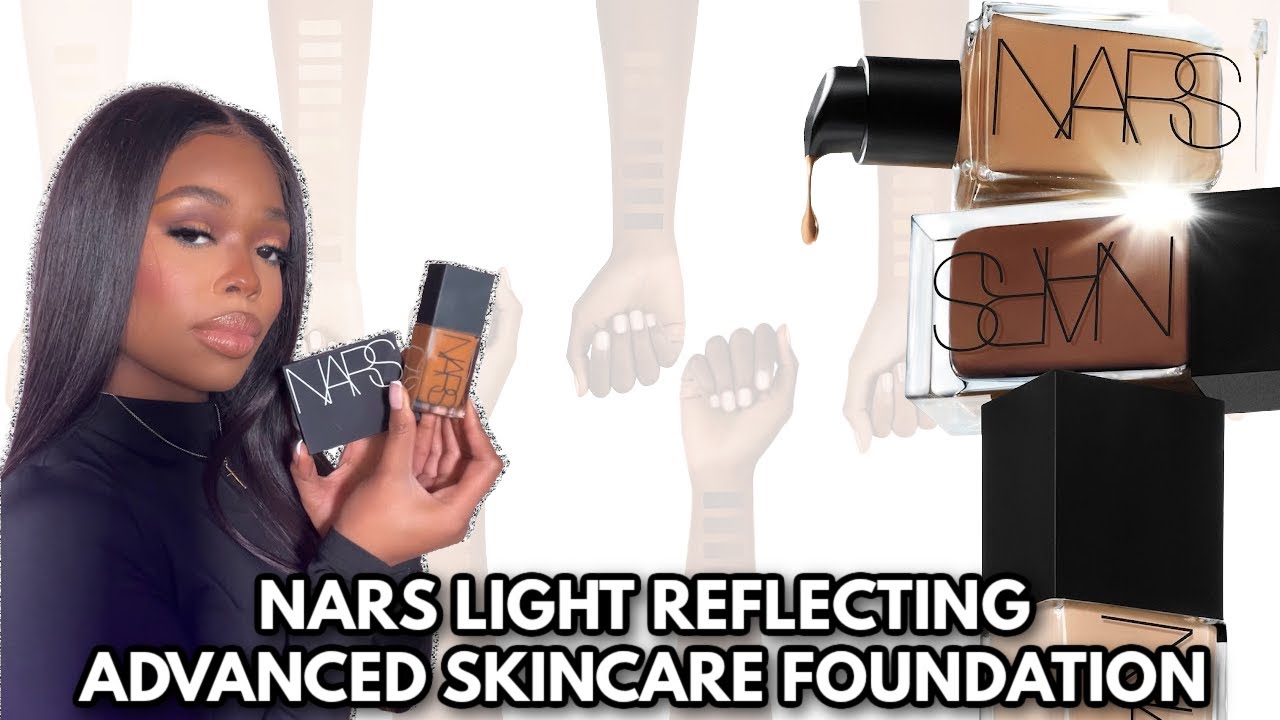 NARS Light Reflecting Advanced Skincare Foundation + Pressed Setting Powder Review | MAKEUP MOO