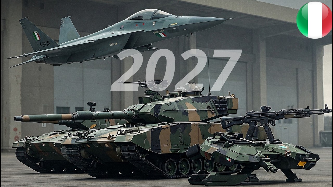 9 NUOVE ARMI CHE SARANNO INSERITE NELL'INVENTARIO DELL'ITALIA NEL 2027. ESERCITO ITALIANO.