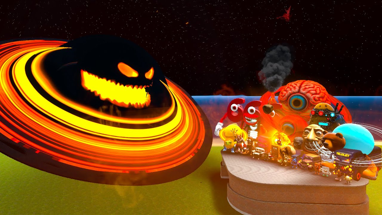 NEW BLACK HOLE WAKES UP VS ALL ITALIAN AI BRAINROT MEMES In Garry's Mod!