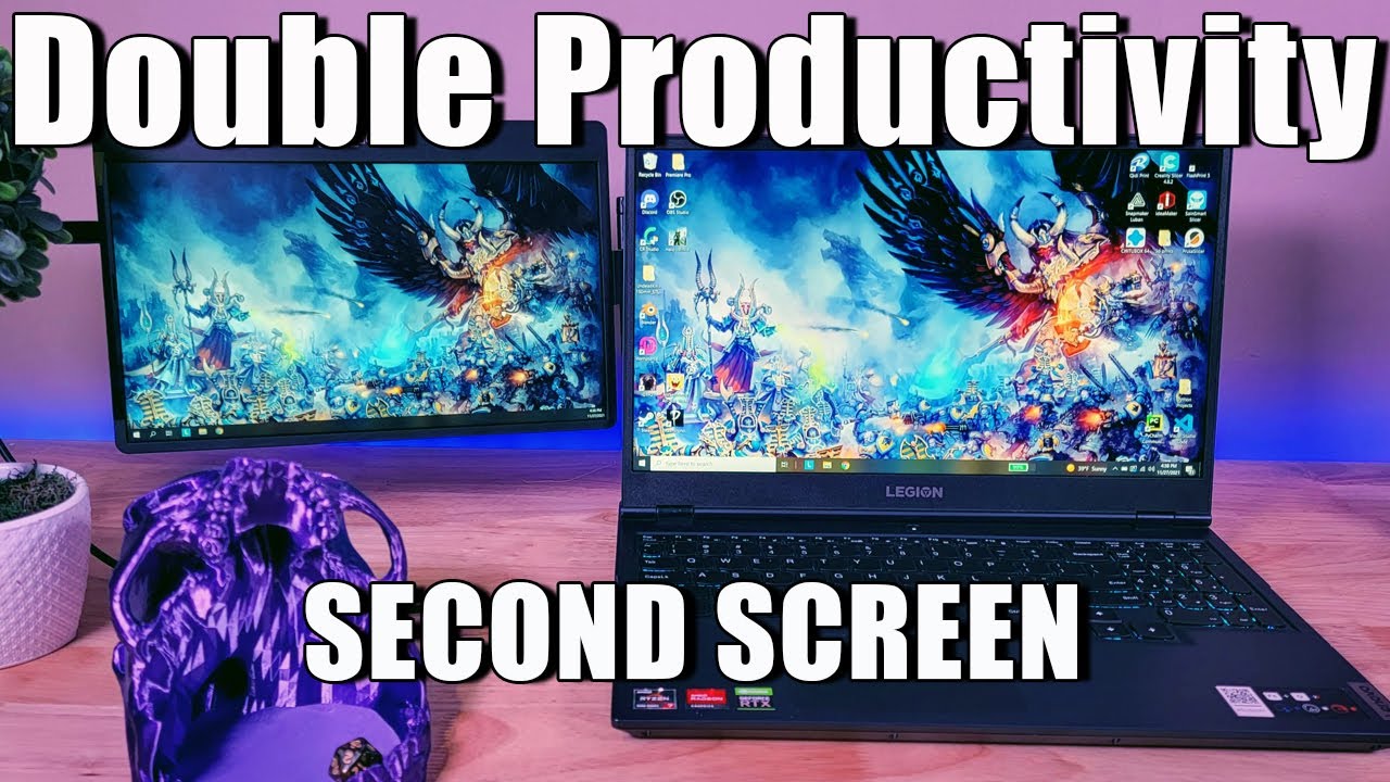Double Your Productivity With the New SideTrak Swivel Attachable Portable Monitor for Laptop 12.5”