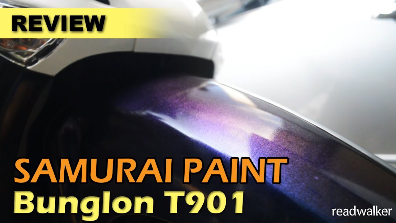 CAT BUNGLON T901 SAMURAI PAINT REVIEW LOOK
