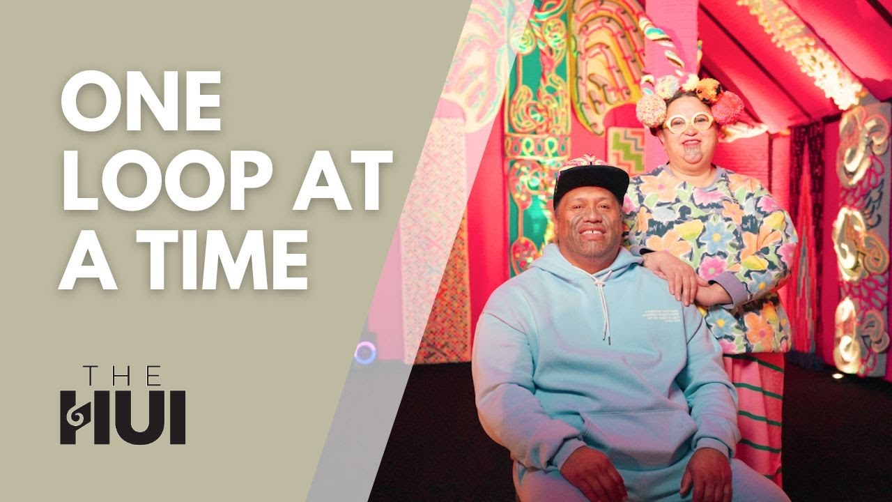Crochet artists Lissy and Rudi connecting the world with their waka of dreams | The Hui 2024