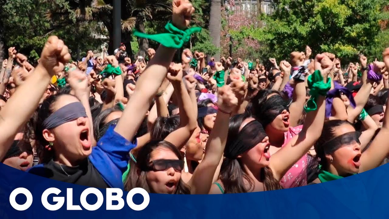 'O estuprador é você' | Protesto de chilenas é replicado no mundo