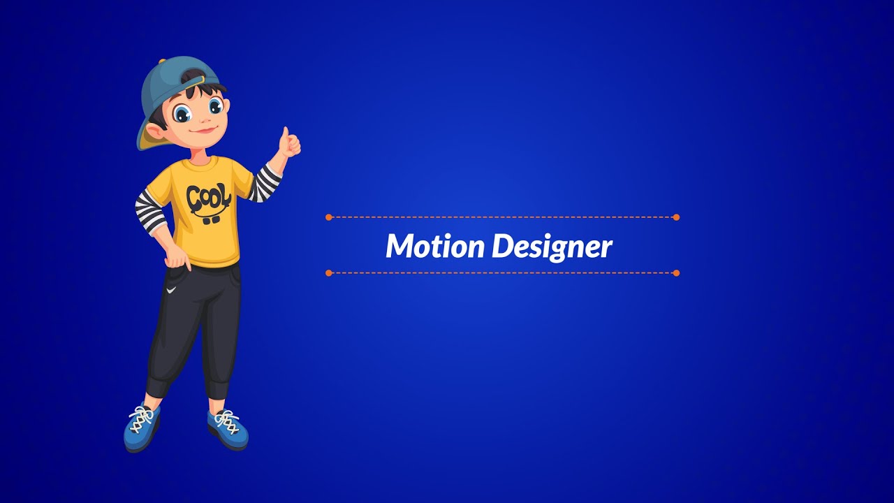 Video Resume in Motion Graphics