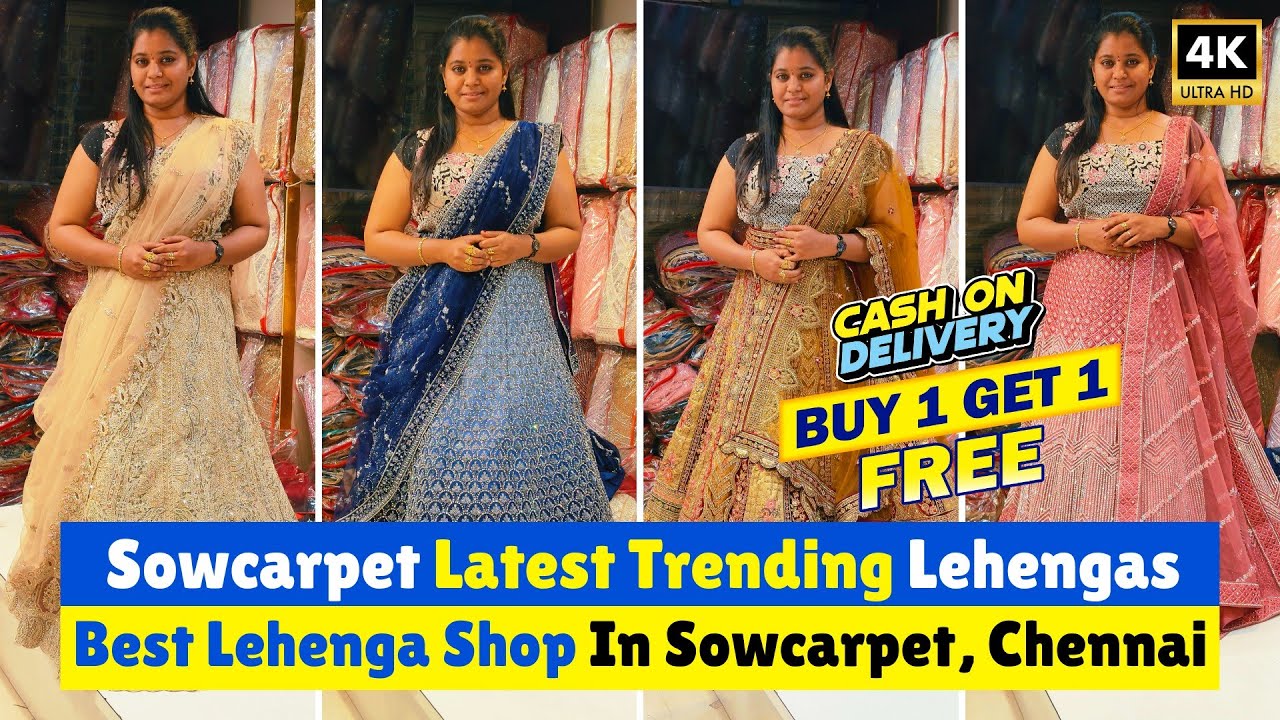 ➡️💥 COD Available - Best Lehenga Shop In Sowcarpet | Shree Boutique Sowcarpet | Priya just know