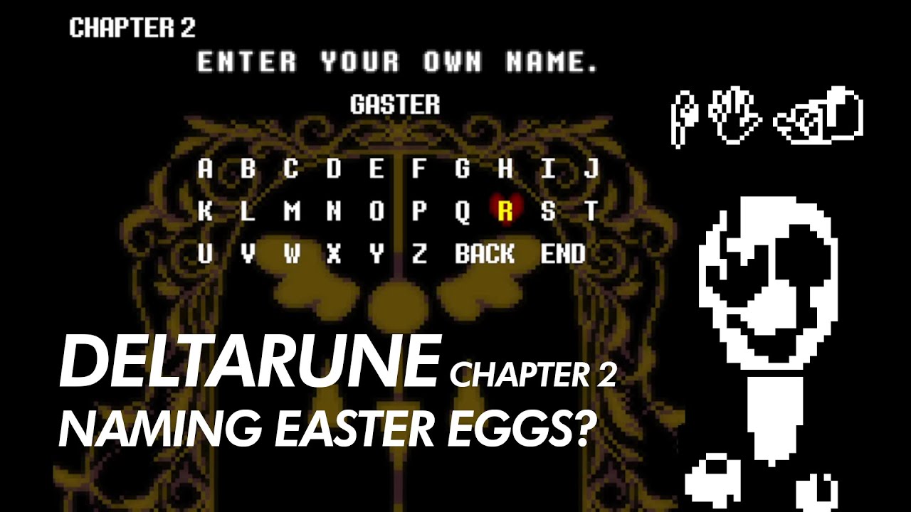 DELTA RUNE CHAPTER 2 - NAME EASTER EGGS & SECRETS