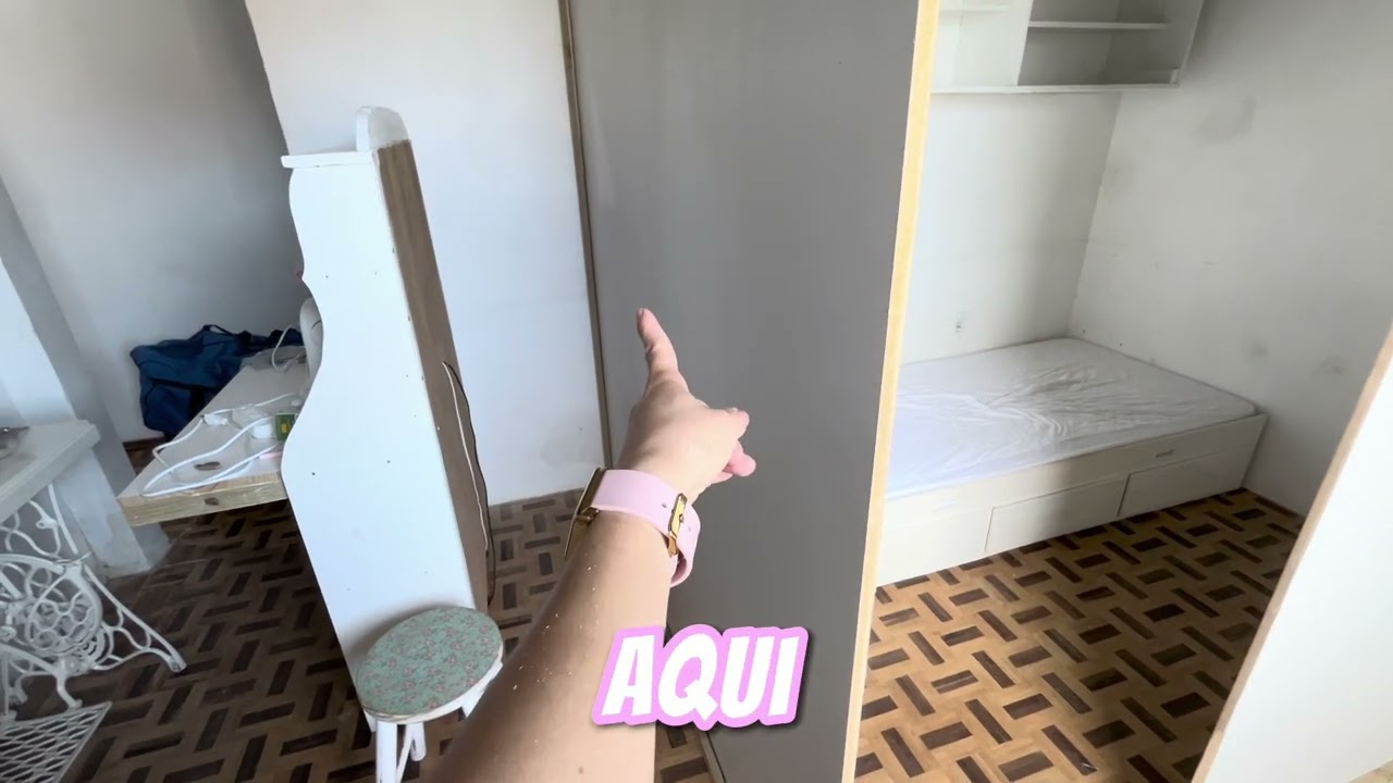 A MÁGICA ACONTECE: Quarto novo sem mudar de casa!