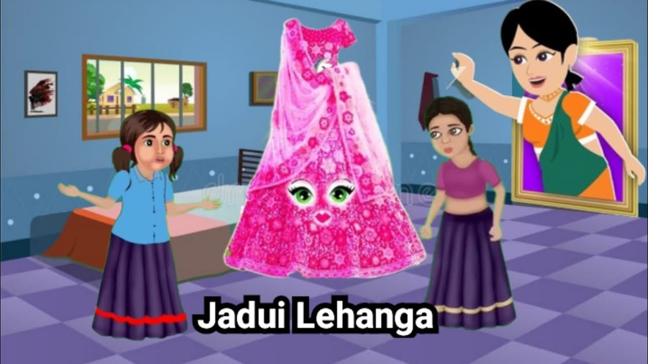 Jadui Lehanga🥻| Magical |Hindi Kahani|Maa|Jhooti|Bedtime Stories|2dAnimated Video|Pyar|Bad'Dua|Dayan