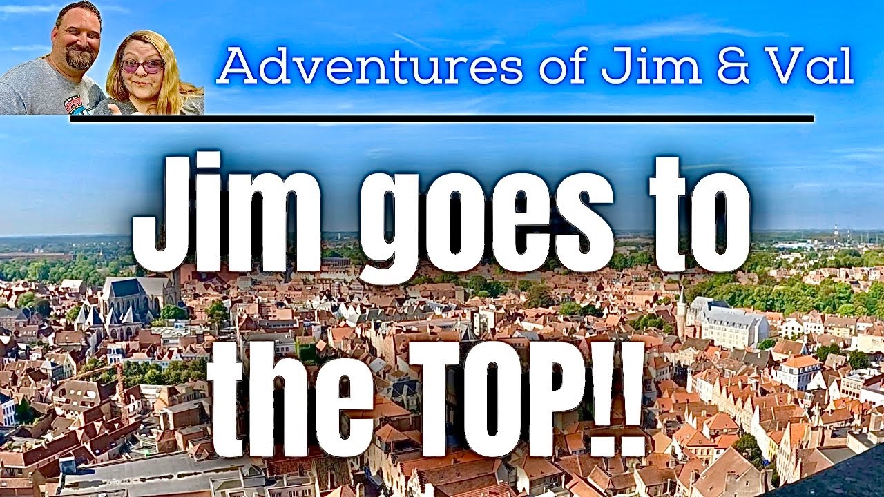 Climb to the top of the Belfry of Bruges, Belgium!