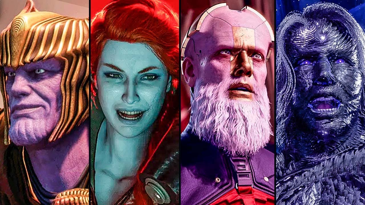 MARVELS GUARDIANES DE LA GALAXIA - Todos los Jefes en Español Latino // All Bosses