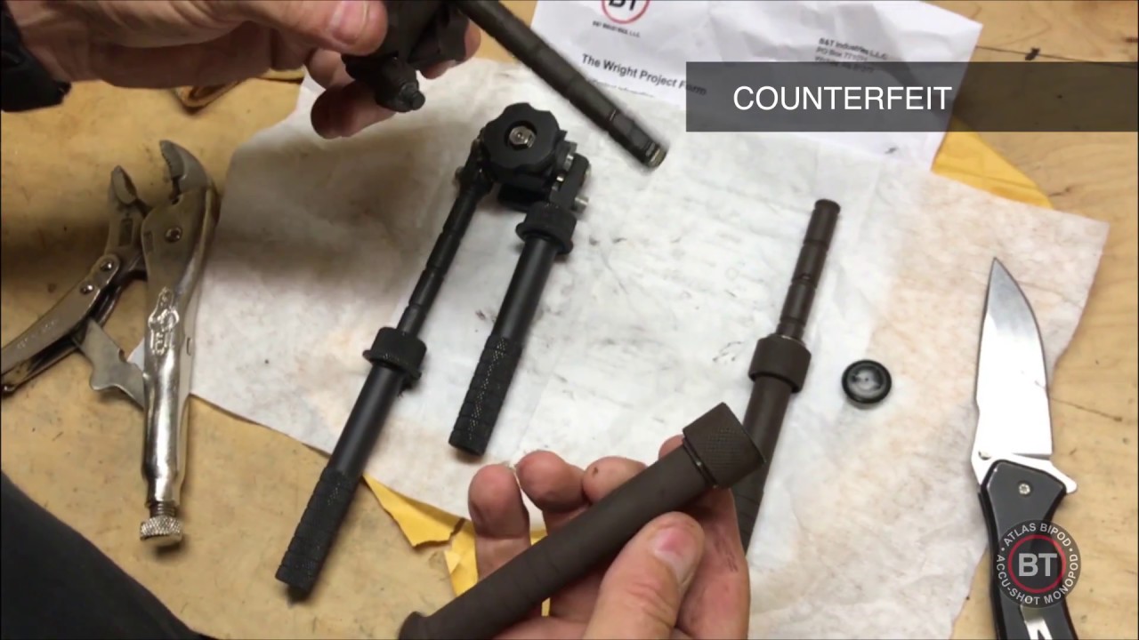 Episode 2 - Authentic Atlas Bipod vs. Counterfeit: 