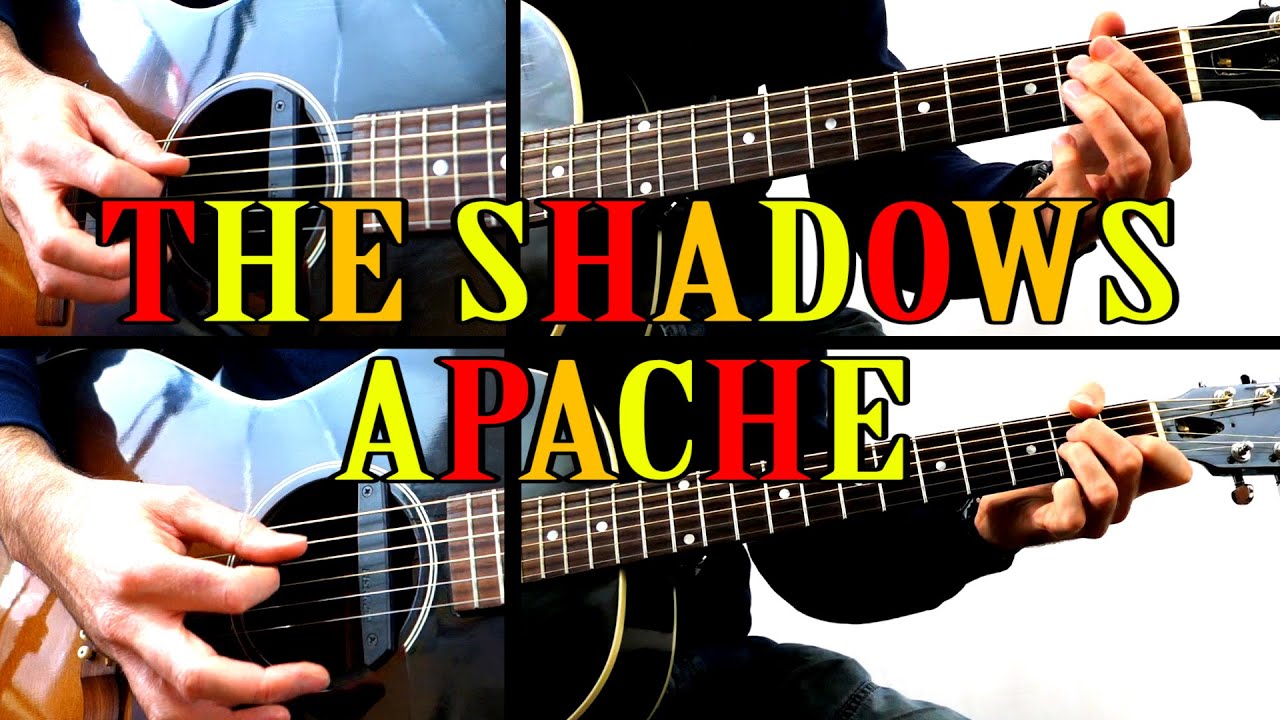 APACHE (THE SHADOWS)/ COMPLETE SONG FOR TWO GUITARS (CHORDS & MELODY)/ INSTRUMENTAL ROCK DUO#54