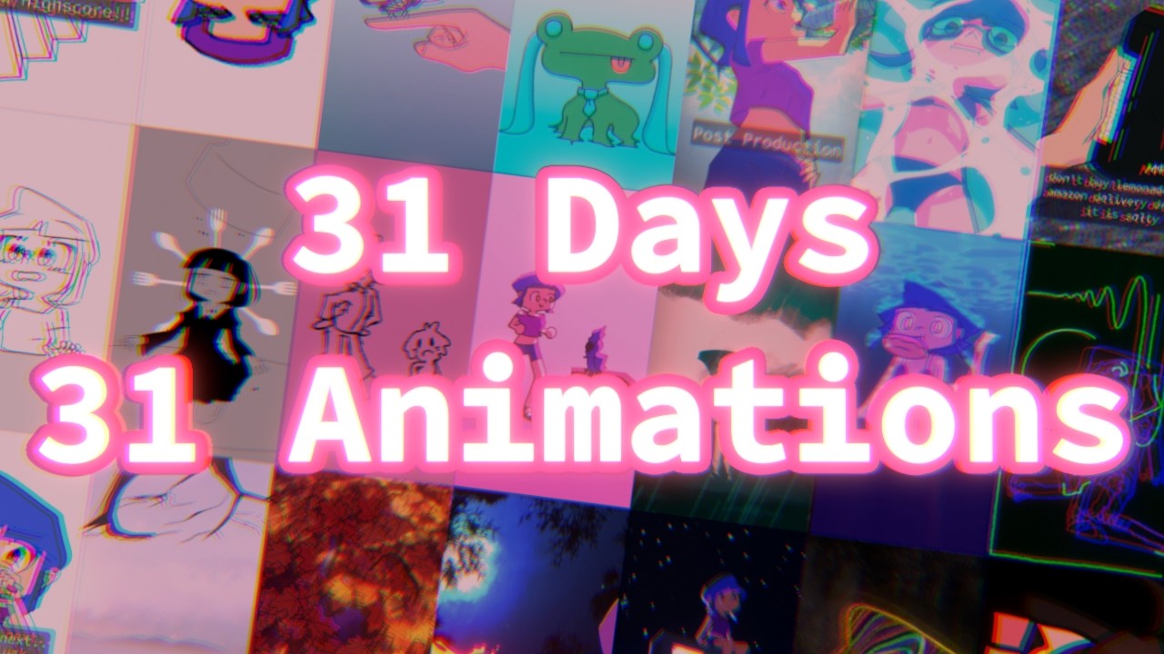 I Made An Animation Every Day For A Month* | Here's How That Went...