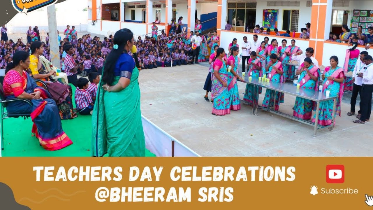 Teachers Day Celebrations @BheeramSRIS / From Chalkboards to Lifeboards – Thank You Teachers 