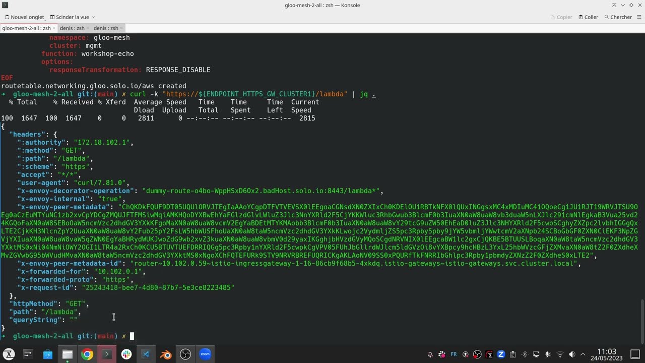 Expose Lambda functions without an AWS API Gateway