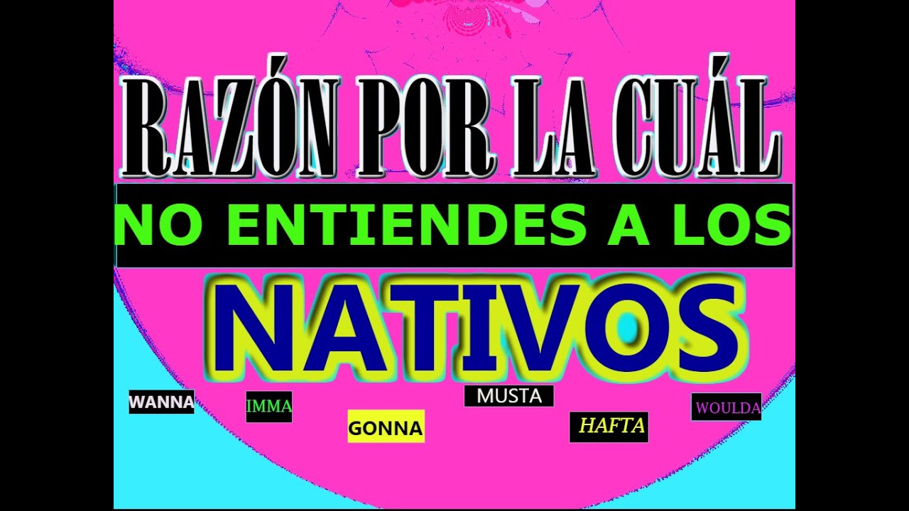 las contracciones informales  más usadas en inglés