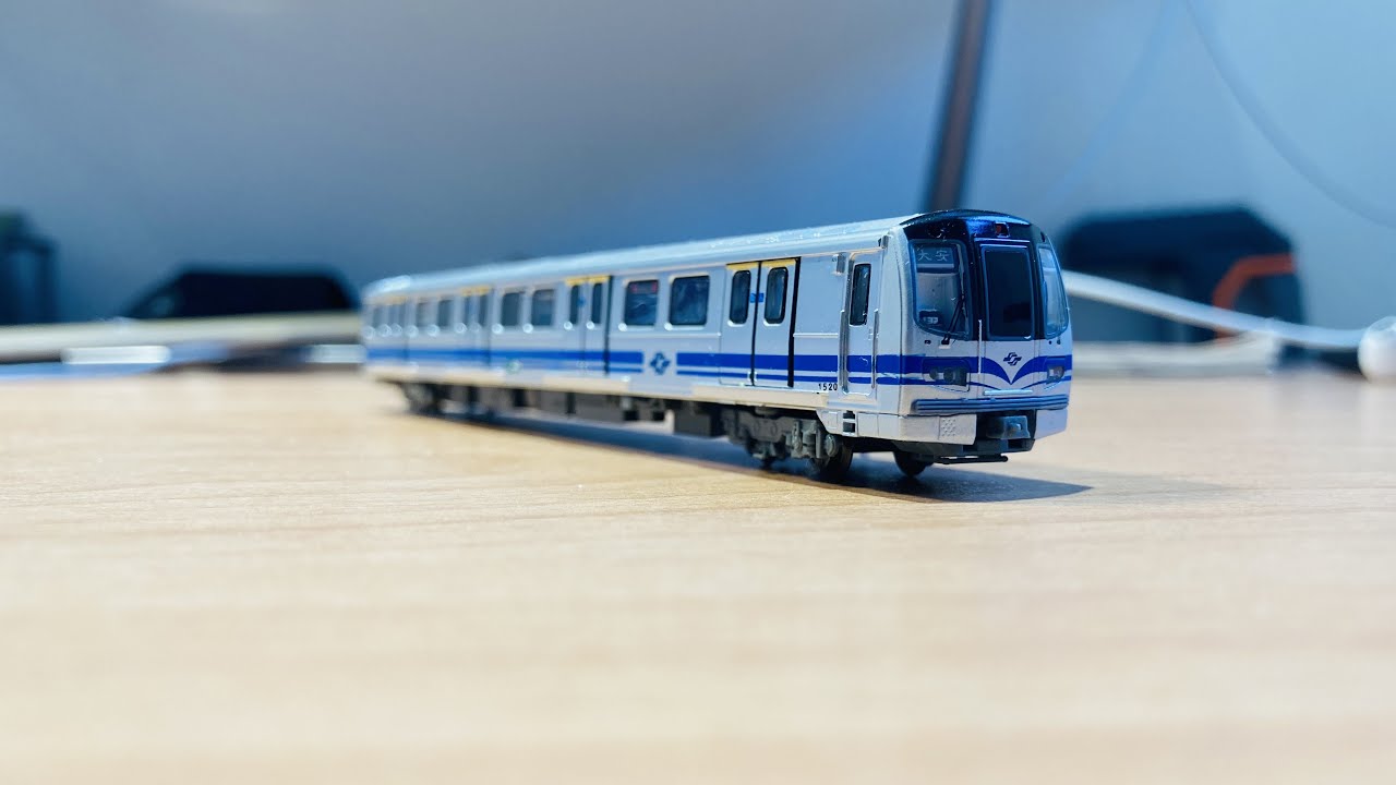 台北捷運C381模型配合R,Y,G線進站音樂丨ETT