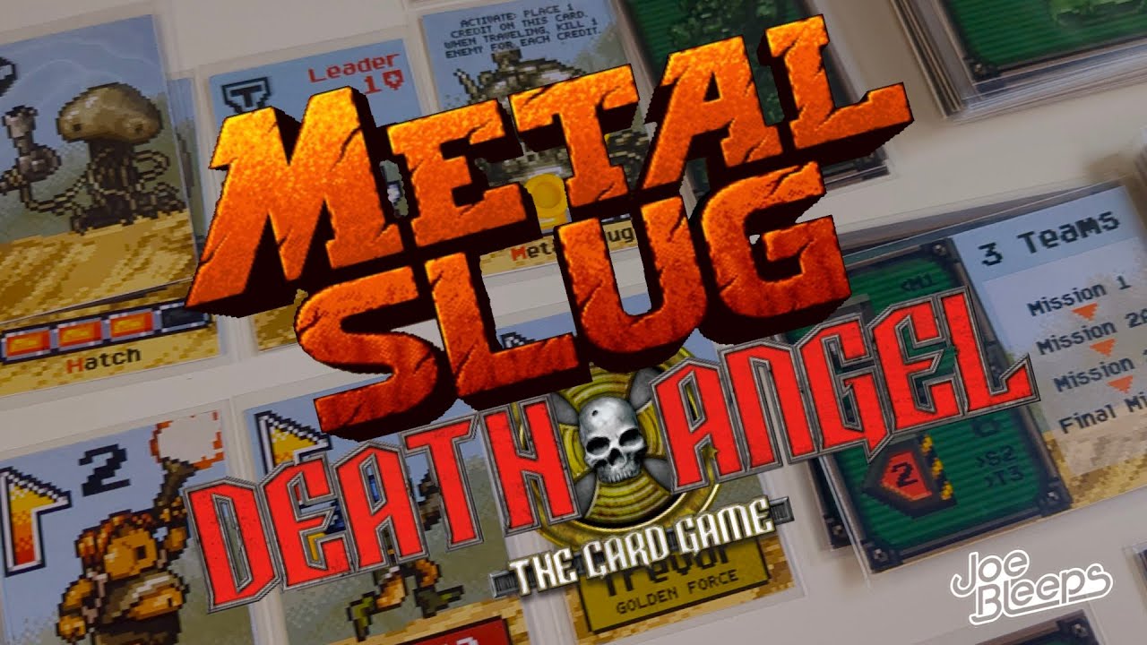 Metal Slug: Death Angel Card Game - Arcade Retheme of Warhammer 40K Space Hulk Solo Play
