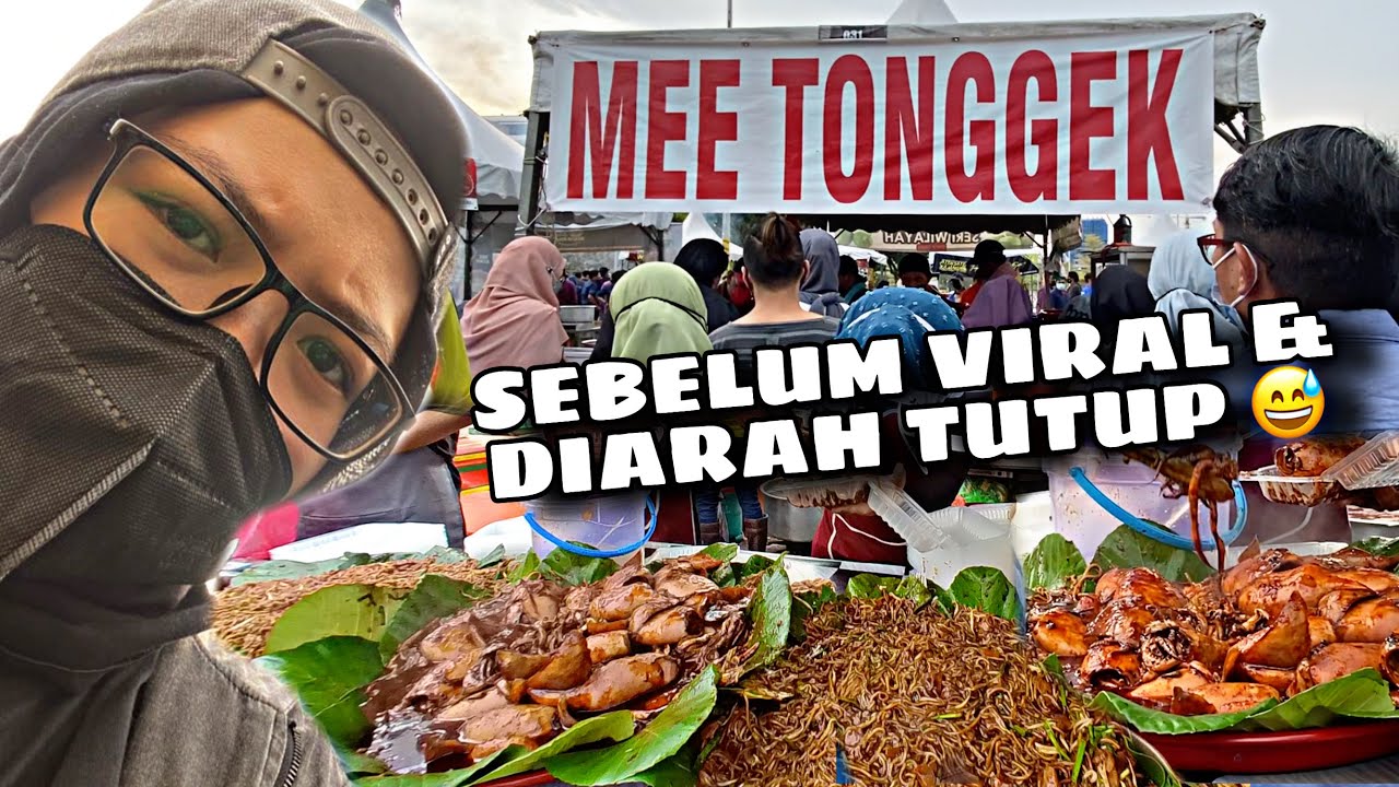 BAZAR RAMADAN PUTRAJAYA.. sempat aku beli MEE TONGGEK