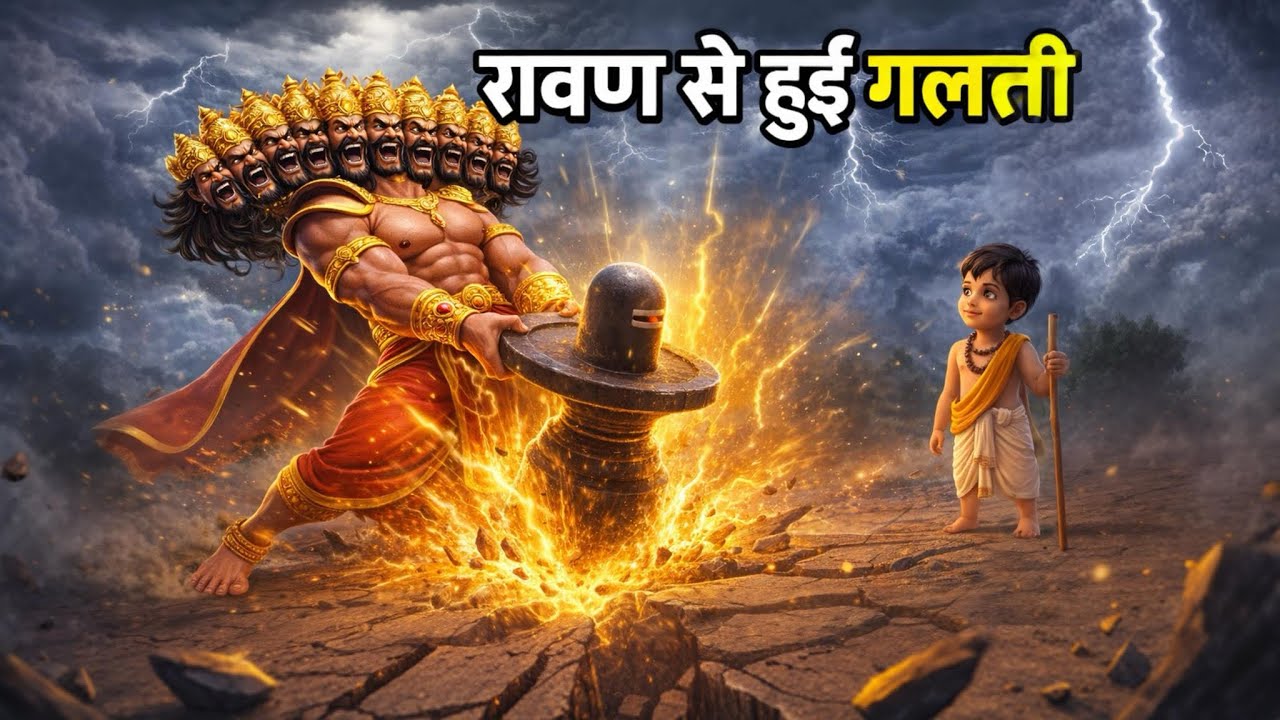 रावण से हुई सबसे बड़ी गलती! | बैजनाथ मंदिर की सच्ची कहानी |  baijnath story!Mahadev Story