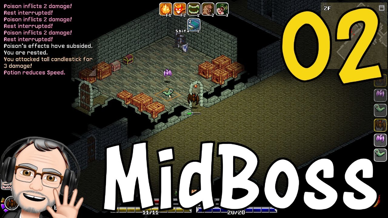 Leeching Larvae | MidBoss, Ep. 02 | Traditional Roguelike with a Soul-Stealing Twist!