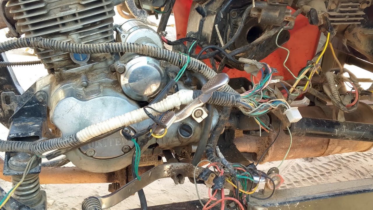 150cc loader rickshaw wiringproblem starting#rickshaw @PakBikeRepairing @MushtaqAutoservice