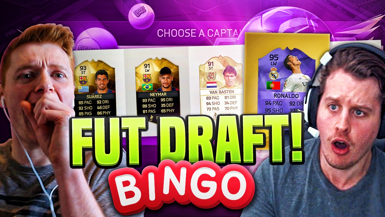 FIFA 16 - EPIC FUT DRAFT BINGO!!! | NEW FIFA 16 GAME MODE!!!